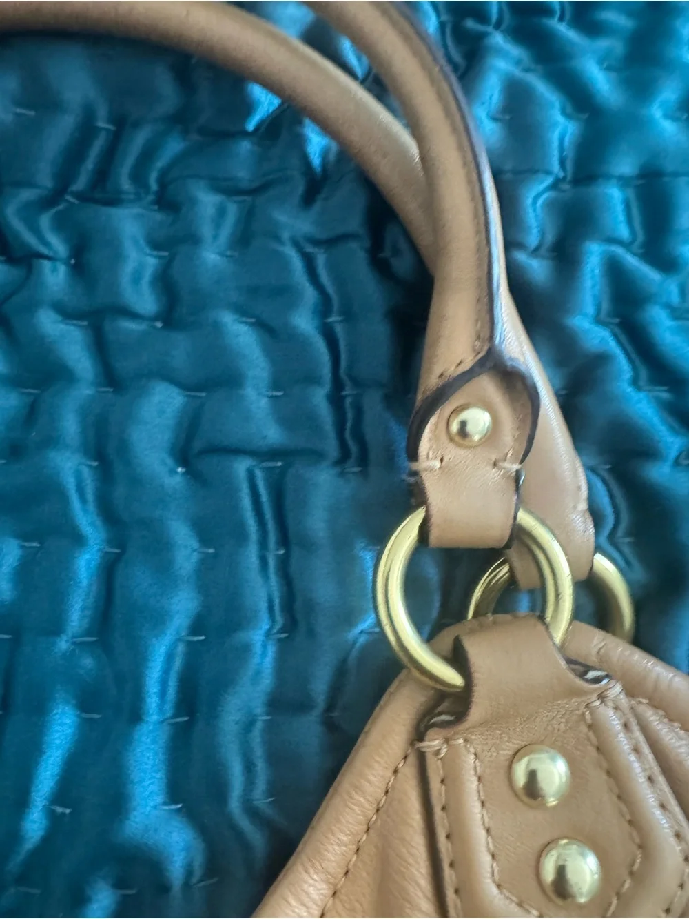 Coach pebbled leather